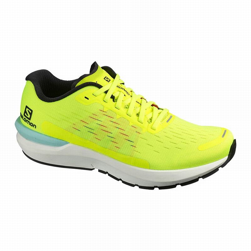 Zapatillas De Running Salomon Hombre Amarillo / Blancas - Salomon Argentina SONIC 3 BALANCE ,543681-